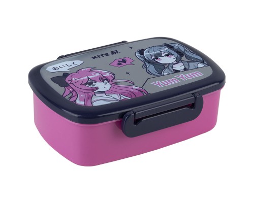 Ланч-бокс дитячий Kite Anime Girl з наповненням, 750 мл (K25-163-2)