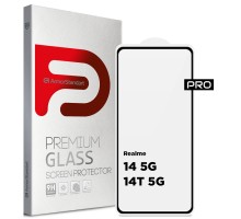 Скло захисне Armorstandart Pro Realme 14 5G / 14T 5G Black (ARM83563)