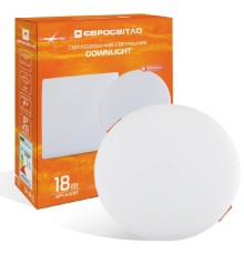 Світильник точковий Євросвітло LED-R-120-18 4200К без рамки