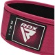 Атлетичний пояс RDX RX1 Weight Lifting Belt Pink XS (WBS-RX1P-XS)