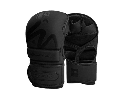 Рукавички для MMA RDX T15 Noir Inner Matte Black S (GSR-T15MB-S)