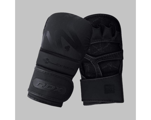 Рукавички для MMA RDX T15 Noir Inner Matte Black S (GSR-T15MB-S)