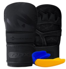Рукавички для MMA RDX T15 Noir Inner Matte Black S (GSR-T15MB-S)