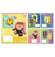 Зошит Yes Line Friends Funny А5 12 аркушів лінія (767639)