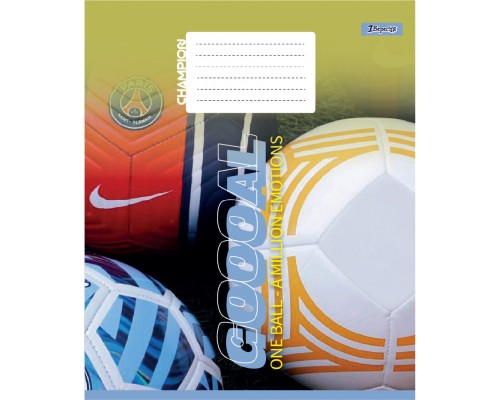 Зошит 1 вересня A million emotions А5 18 аркушів клітинка (768098)