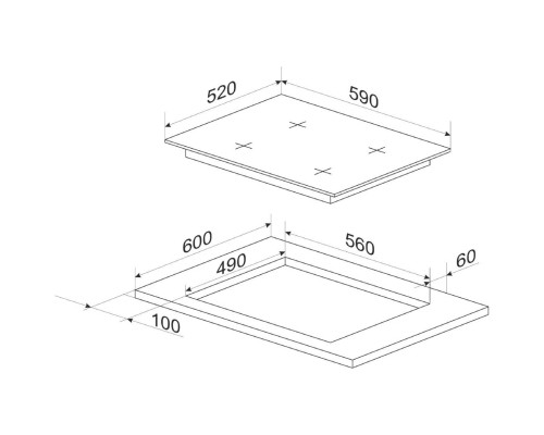 Варочна поверхня Hansa BHKW6718511