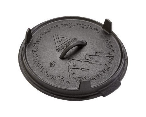 Котел туристичний Groenberg Askja Pot 25 cm / 4 L Black (266016) (DAS303243)