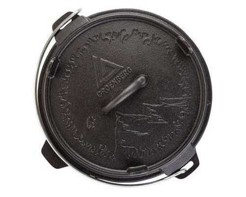 Котел туристичний Groenberg Askja Pot 25 cm / 4 L Black (266016) (DAS303243)