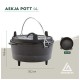 Котел туристичний Groenberg Askja Pot 25 cm / 4 L Black (266016) (DAS303243)