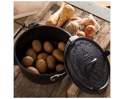 Котел туристичний Groenberg Askja Pot 25 cm / 4 L Black (266016) (DAS303243)