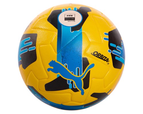 М'яч футбольний Puma Orbita UPL (FIFA Quality Pro) 084592-02 жовтий 5 (4067982252946)