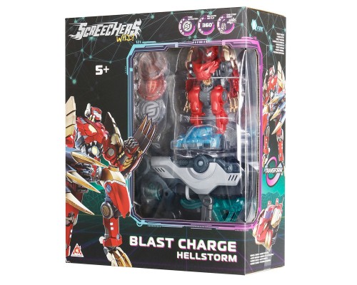 Трансформер Screechers Wild ! S5 L1 V2 - Хелшторм (KS686112)