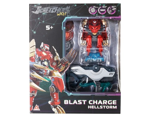 Трансформер Screechers Wild ! S5 L1 V2 - Хелшторм (KS686112)