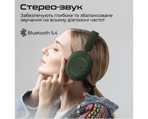 Навушники Promate Takt Midnight Green (takt.midnightgreen)