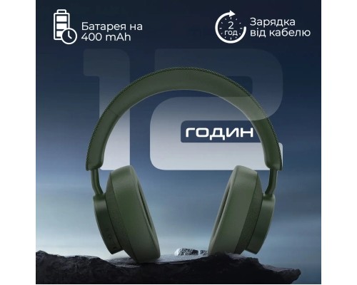 Навушники Promate Takt Midnight Green (takt.midnightgreen)