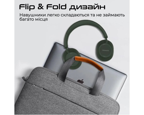 Навушники Promate Takt Midnight Green (takt.midnightgreen)