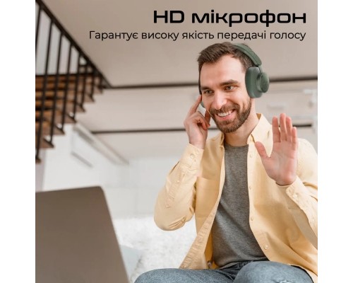 Навушники Promate Takt Midnight Green (takt.midnightgreen)