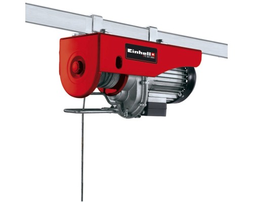 Лебідка Einhell тельфер TC-EH 500, 1000Вт до 500кг, трос 12м. 15кг (2255140)