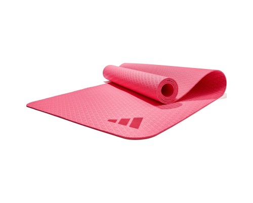 Килимок для йоги Adidas Yoga Mat ADYG-10001PF Уні 176 х 61 х 0,4 см рожевий (885652026628)