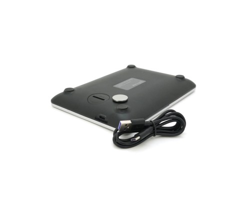 Зарядний пристрій Voltronic 4-in-1 Wireless Charging Station Smartphone + Watch + Earbuds black silver (BZ/R-11)