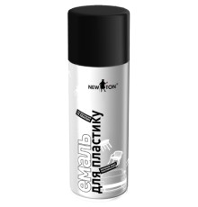 Аерозольна фарба для автомобіля New Ton для пластика структ.чорна,аер.400мл (000000696)