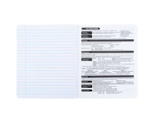 Зошит Kite предметний Cyber 24 аркуші, лінія, українська мова (K25-240-29)