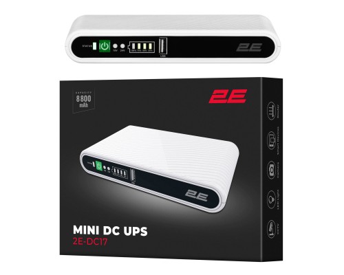 Пристрій безперебійного живлення 2E Mini DC 17Вт (2E-DC17)
