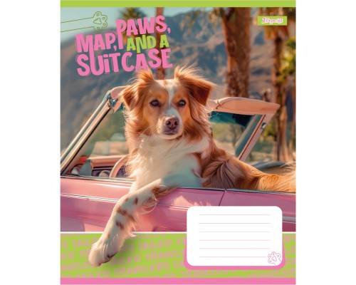 Зошит 1 вересня Travelers А5 24 аркушів клітинка (768142)