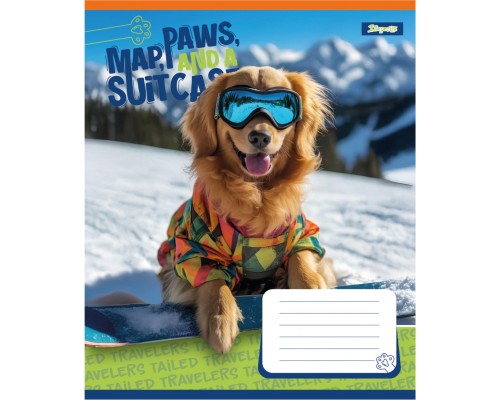 Зошит 1 вересня Travelers А5 24 аркушів клітинка (768142)