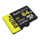 Карта пам'яті Team 64GB microSDXC class 10 UHS-I U3 V30 A2 Pro+ (TPPMSDX64GIA2V3003)