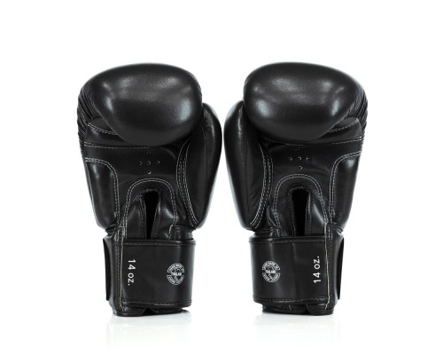 Боксерські рукавички Fairtex BGV27 Black 12 унцій (бинти в комплекті) (BGV27_12oz_Black)