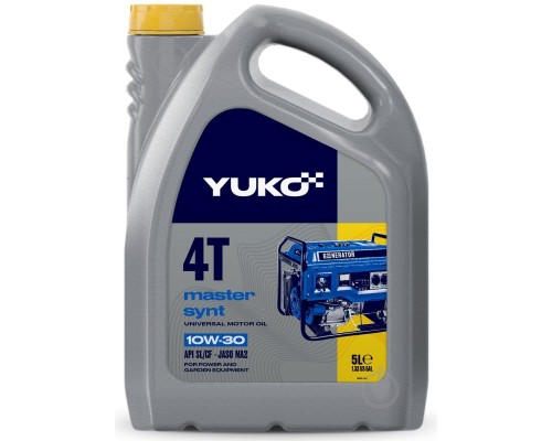 Моторна олива Yuko MASTER SYNT 4T 10-30 API SL/CF 5л (4823110405512)