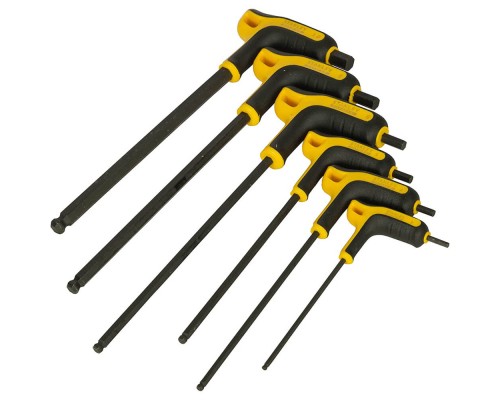 Ключ CGM FATMAX шестикутній, з гумовою ручкою, 6 шт. (FMHT0-69049)