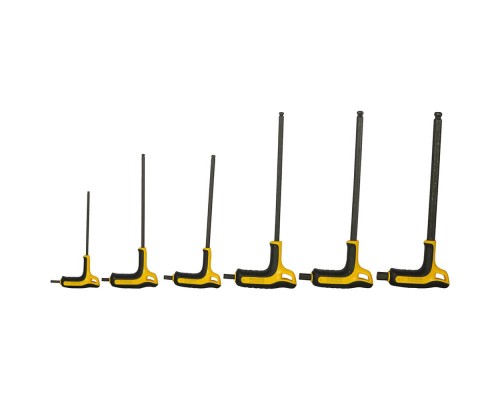 Ключ CGM FATMAX шестикутній, з гумовою ручкою, 6 шт. (FMHT0-69049)