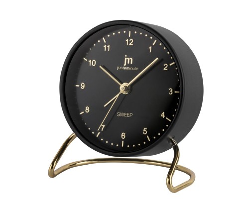 Настільний годинник Lowell будильник,чорний (JA7088N)