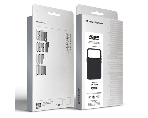 Чохол до мобільного телефона Armorstandart ICON2 MagCase Apple iPhone 17 Pro Black (ARM86248)
