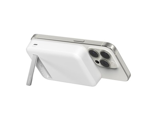 Батарея універсальна Belkin 8000mAh MagSafe Wireless Qi2 White (BPD007BTWH)
