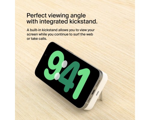 Батарея універсальна Belkin 8000mAh MagSafe Wireless Qi2 White (BPD007BTWH)