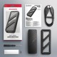 Кишеня зовнішня AXAGON USB-C 20Gbps metal box for M.2 NVMe SSD ARMORED (EEM2-20G)