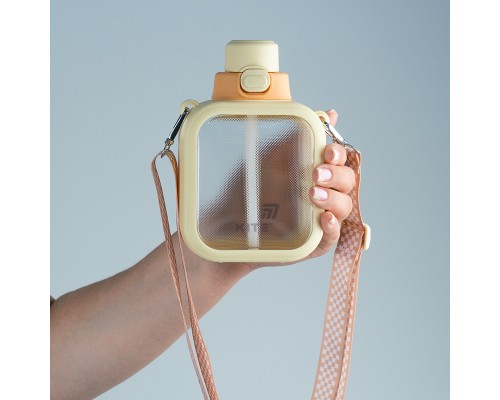 Пляшка для води Kite 700 мл жовта (K25-1237-1)