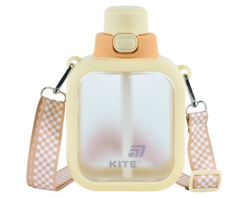 Пляшка для води Kite 700 мл жовта (K25-1237-1)