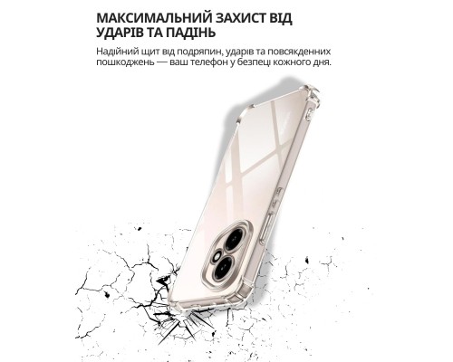 Чохол до мобільного телефона BeCover Anti-Shock Honor 400 Clear (714710)