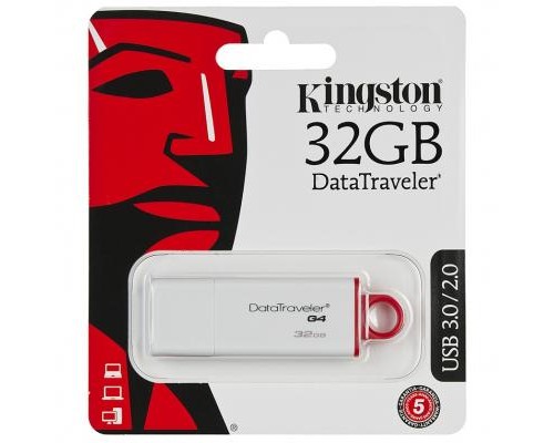 USB флеш накопичувач Kingston 32Gb DataTraveler Generation 4 (DTIG4/32GB)