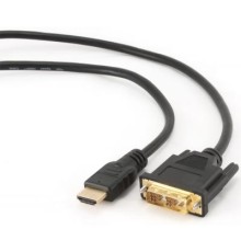 Кабель мультимедійний HDMI to DVI 18+1pin M, 3.0m Cablexpert (CC-HDMI-DVI-10)