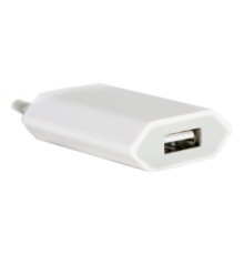 Зарядний пристрій PowerPlant Slim USB 1A (DV00DV5061)