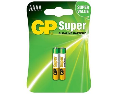 Батарейка Gp AAAA LR61 Super Alcaline * 2 (25A-U2 / 4891199058615) 