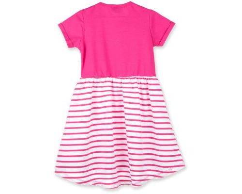 Плаття дитяче Breeze зі спідницею в смужку (8753-80G-fuchsia)