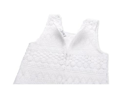 Плаття дитяче Breeze з мережив (8859-128G-cream)