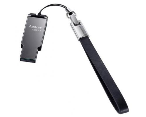 USB флеш накопичувач Apacer 32GB AH360 Ashy USB 3.1 Gen1 (AP32GAH360A-1) 