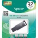 USB флеш накопичувач Apacer 32GB AH360 Ashy USB 3.1 Gen1 (AP32GAH360A-1) 